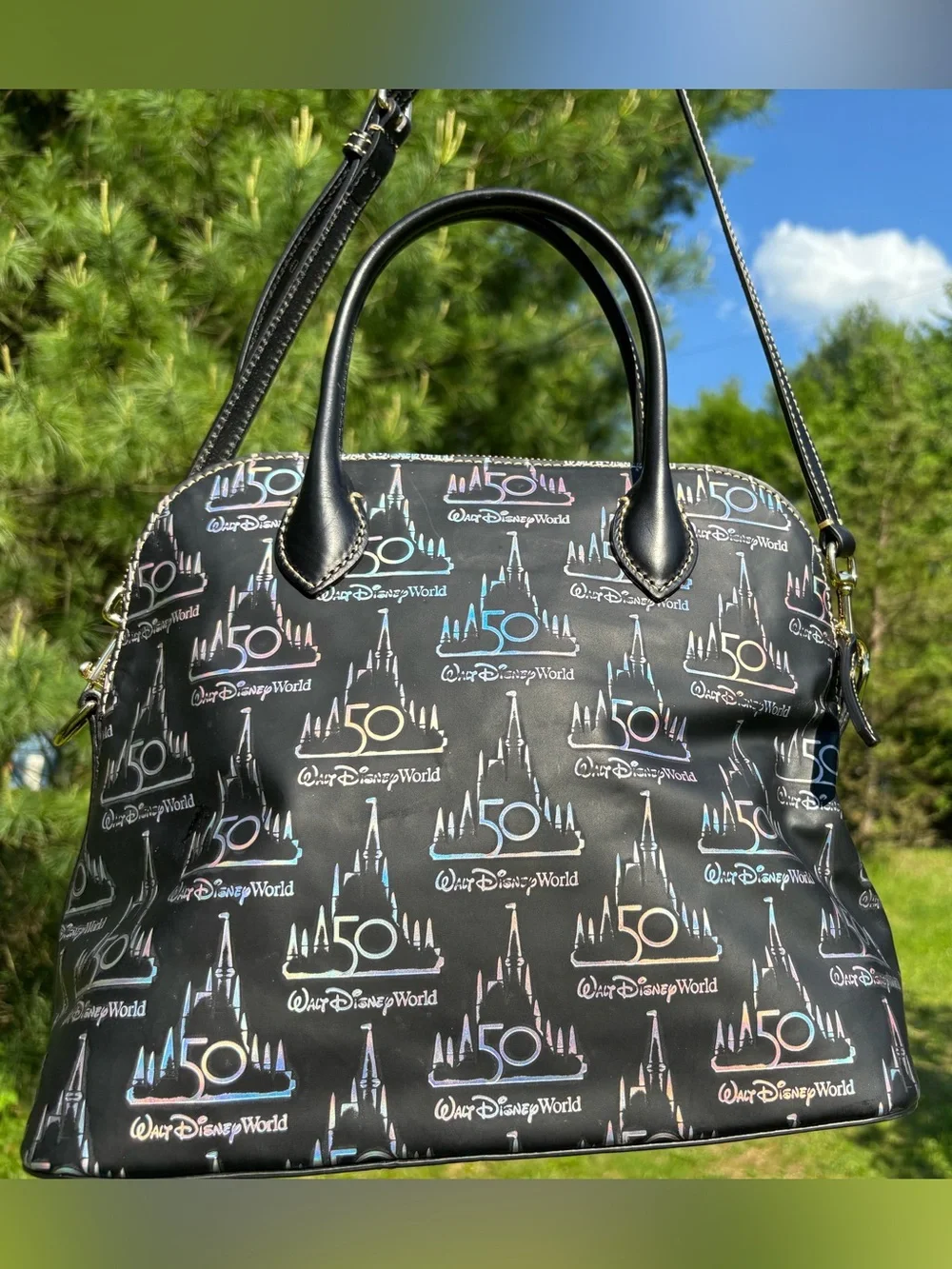 Dooney & Bourke Walt Disney World 50th Anniversary Satchel Limited Edition - Picture 3 of 17